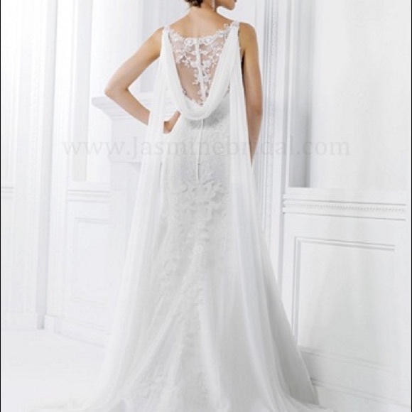 Jasmine collection Ivory Bridal gown, size 6, new - Picture 4 of 7